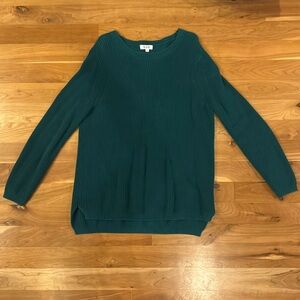 Green sweater
